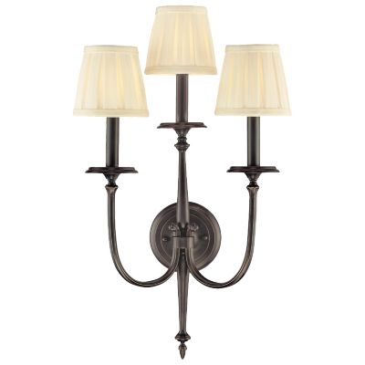 Jefferson 3-Light Wall Sconce by Hudson Valley Lighting - Starlight Lighting USA and Canada